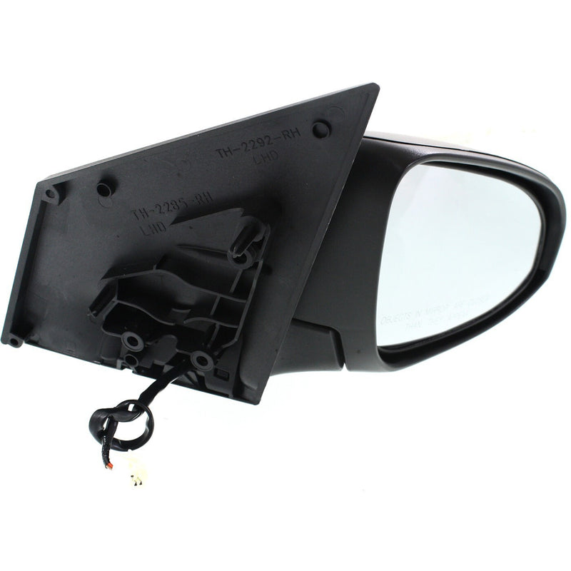 DURAFORCE Power Mirror For 2014-2019 Toyota Corolla Passenger Side Manual Folding Primed