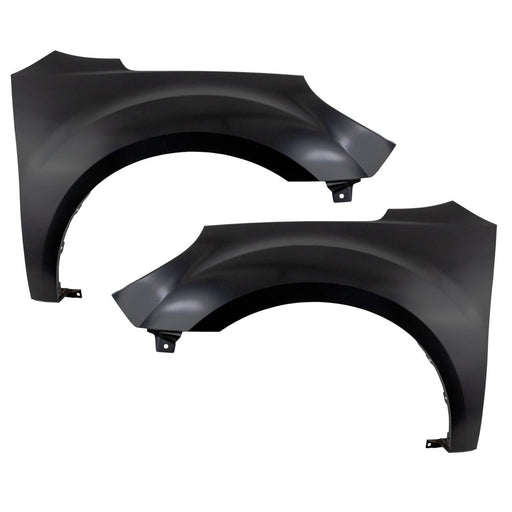 DURAFORCE Fender For 2010-2016 Chevrolet Equinox Set of 2 Front Left & Right Primed Steel