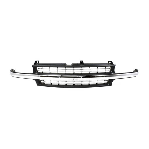 DURAFORCE Grille For 99-2002 Chevrolet Silverado 1500 2000-2006 Tahoe Black Plastic