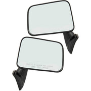 DURAFORCE Set Of 2 Mirror Manual For 1987-1995 Toyota Pickup Manual Textured Black