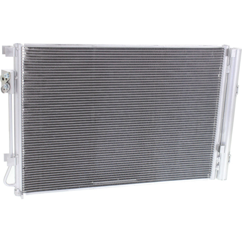 DURAFORCE AC Condenser For 2012-2017 Hyundai Accent Kia Rio Aluminum With Receiver Drier
