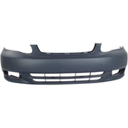 DURAFORCE Front Bumper Cover For 2003-04 Toyota Corolla Sedan Primed With Fog Light Holes