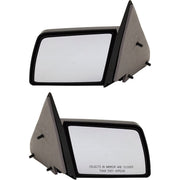 DURAFORCE Mirrors Manual Glass Adjust For 88-99 Chevy K1500 88-99 C1500 LH RH Paintable