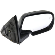 DURAFORCE Side View Mirrors Power Heated Smooth Black with Puddle Pair For 00-02 Chevy GMC