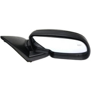 DURAFORCE Side View Mirrors Power Heated Smooth Black with Puddle Pair For 00-02 Chevy GMC