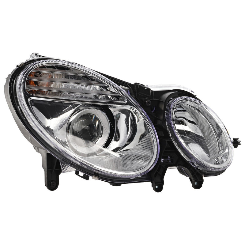 DURAFORCE Halogen Headlight Set Left and Right Side For 2007-2009 Mercedes Benz E-Class