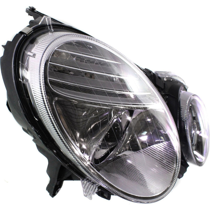 DURAFORCE Halogen Headlight Set Left and Right Side For 2007-2009 Mercedes Benz E-Class