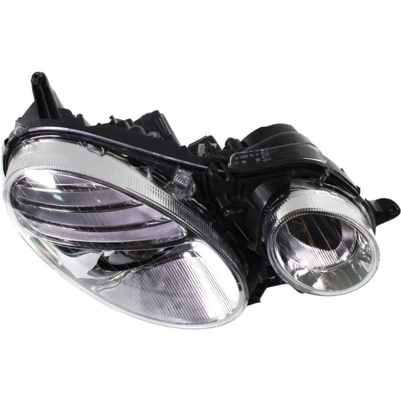 DURAFORCE Halogen Headlight Set Left and Right Side For 2007-2009 Mercedes Benz E-Class
