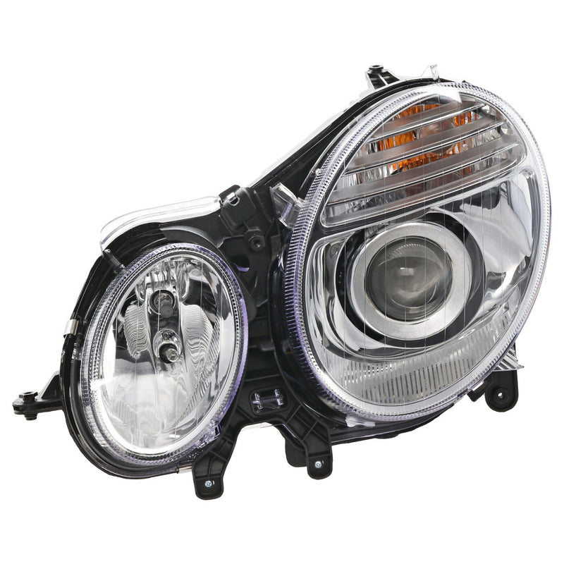 DURAFORCE Halogen Headlight Set Left and Right Side For 2007-2009 Mercedes Benz E-Class