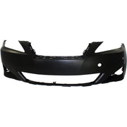 DURAFORCE Front Bumper Cover For 2006-2008 Lexus IS250 IS350 Primed With Fog Light Holes