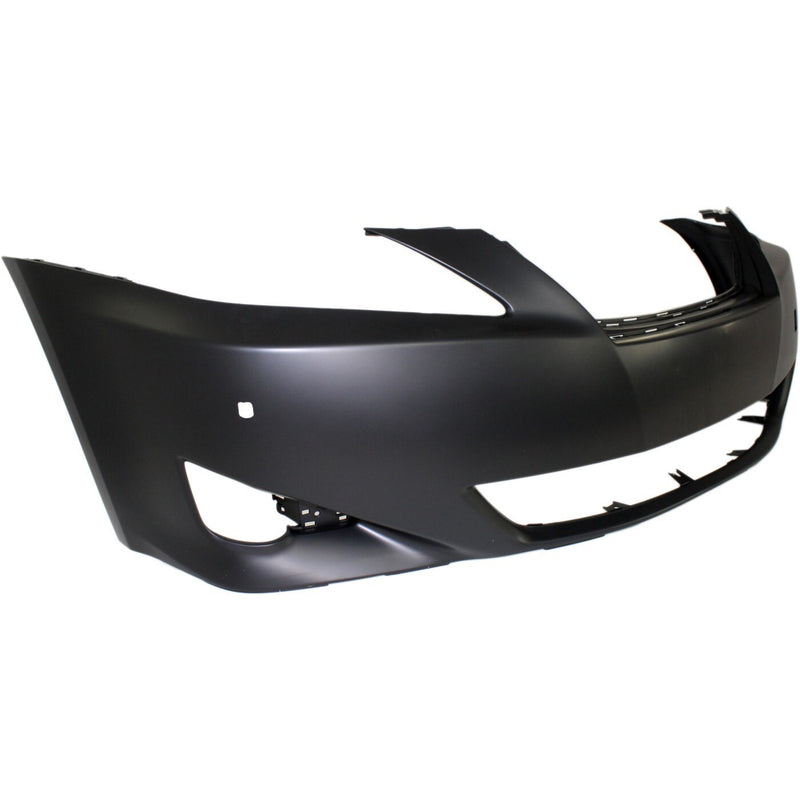 DURAFORCE Front Bumper Cover For 2006-2008 Lexus IS250 IS350 Primed With Fog Light Holes