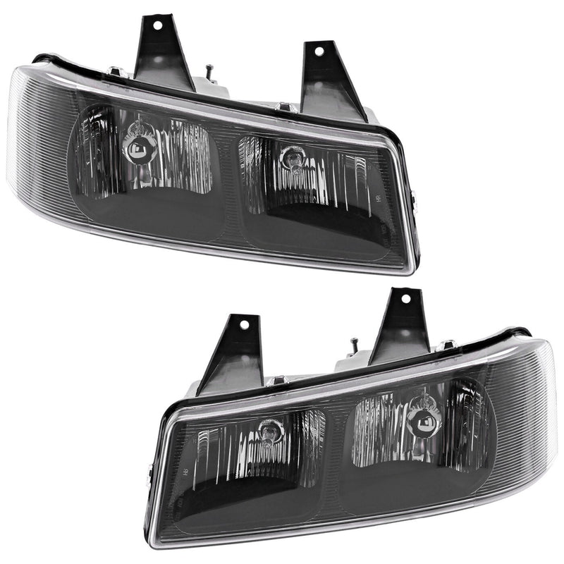 DURAFORCE Headlight Set For 2003-2021 Chevy Express 2500 Express 3500 Left Right With Bulb