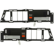 DURAFORCE Front Interior Door Handle Set For 1988-1994 Chevy GMC C1500 K1500 Chrome Lever