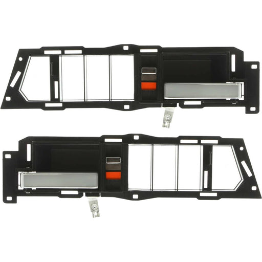 DURAFORCE Front Interior Door Handle Set For 1988-1994 Chevy GMC C1500 K1500 Chrome Lever