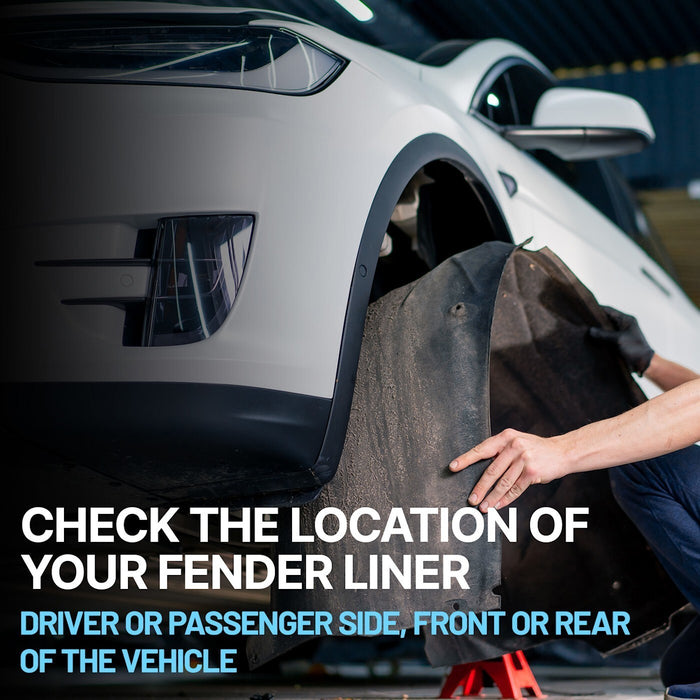 DURAFORCE Fender Liner Set For 2009-2018 Nissan 370Z Front Left and Right 2Pc