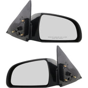 DURAFORCE Set Of 2 Mirror Power For 2007-2010 Hyundai Sonata Left Right Heated Paintable