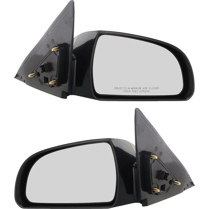 DURAFORCE Set Of 2 Mirror Power For 2007-2010 Hyundai Sonata Left Right Heated Paintable