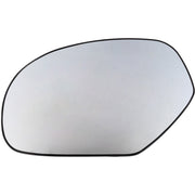 DURAFORCE Mirror Glass For 2007-2013 Chevy Silverado 1500 Heated Flat Left - backing plate