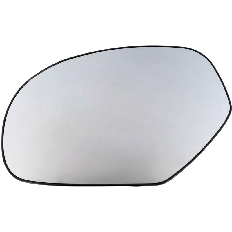 DURAFORCE Mirror Glass For 2007-2013 Chevy Silverado 1500 Heated Flat Left - backing plate