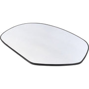 DURAFORCE Mirror Glass For 2007-2013 Chevy Silverado 1500 Heated Flat Left - backing plate