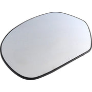 DURAFORCE Mirror Glass For 2007-2013 Chevy Silverado 1500 Heated Flat Left - backing plate