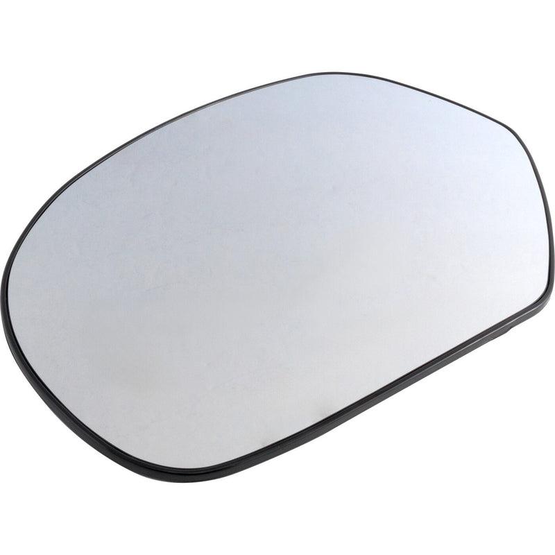 DURAFORCE Mirror Glass For 2007-2013 Chevy Silverado 1500 Heated Flat Left - backing plate