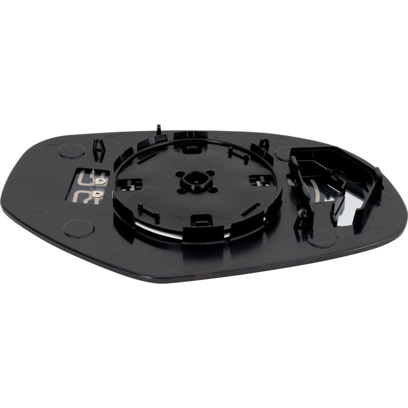 DURAFORCE Mirror Glass For 2007-2013 Chevy Silverado 1500 Heated Flat Left - backing plate