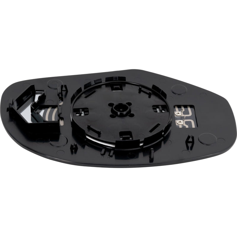 DURAFORCE Mirror Glass For 2007-2013 Chevy Silverado 1500 Heated Flat Left - backing plate