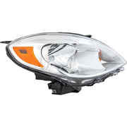 DURAFORCE Halogen Headlight Set For 2012-2014 Nissan Versa LH and RH Side with Bulbs Sedan
