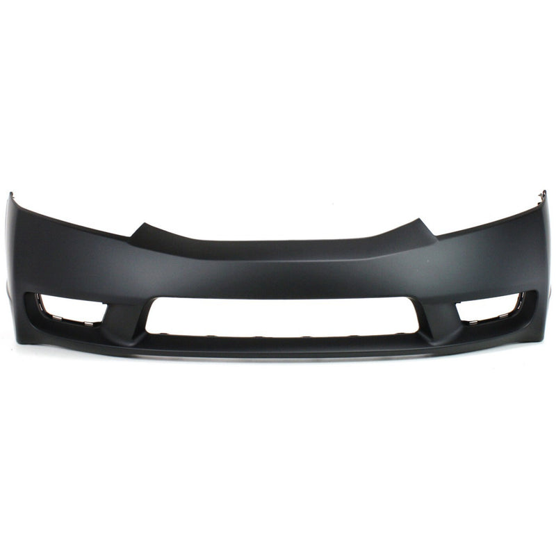 DURAFORCE Front Bumper Cover and Grille Kit For 2009-2011 Honda Civic Sedan Primed