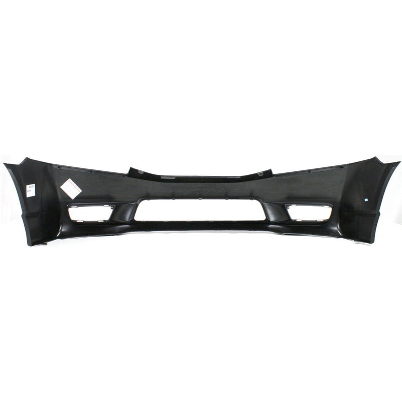 DURAFORCE Front Bumper Cover and Grille Kit For 2009-2011 Honda Civic Sedan Primed
