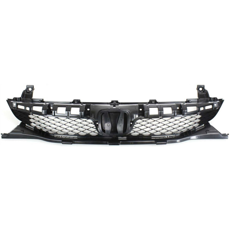 DURAFORCE Front Bumper Cover and Grille Kit For 2009-2011 Honda Civic Sedan Primed