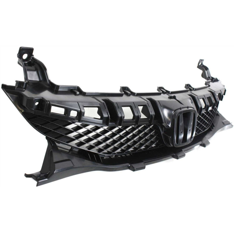 DURAFORCE Front Bumper Cover and Grille Kit For 2009-2011 Honda Civic Sedan Primed