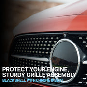 DURAFORCE Grille For 1998-2000 Toyota Tacoma Plastic Black Shell and Insert 5310004110C0