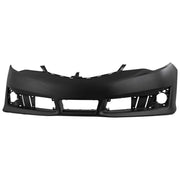 DURAFORCE Front Bumper Cover For 2012 2013 2014 Toyota Camry SE / SE Sport Primed Plastic
