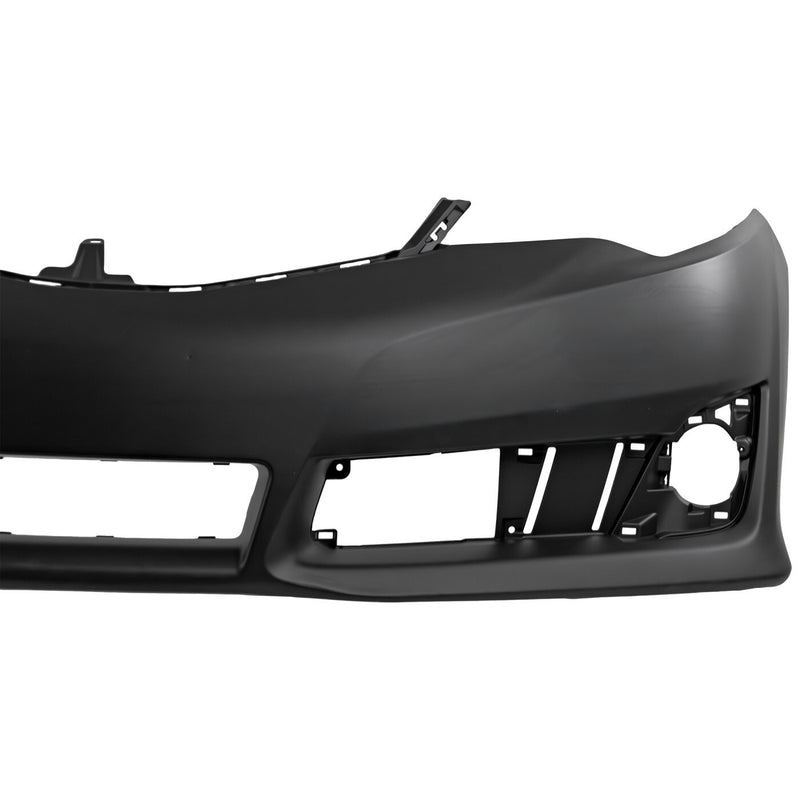 DURAFORCE Front Bumper Cover For 2012 2013 2014 Toyota Camry SE / SE Sport Primed Plastic