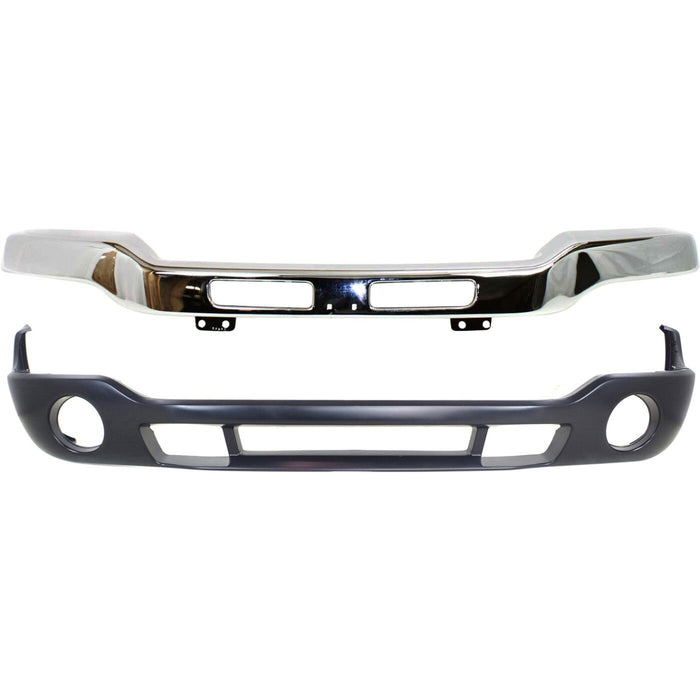 DURAFORCE Front Bumper Kit For 2003-2006 GMC Sierra 1500 Fits 1500 HD Fits 2500 HD
