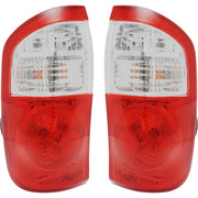 DURAFORCE Tail Light Set For 2004-2006 Toyota Tundra Fleetside 4 Door Double Cab Halogen
