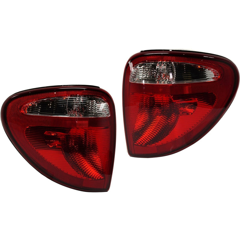 DURAFORCE Tail Lights For 2004-07 Dodge Grand Caravan Town & Country LH and RH with bulbs