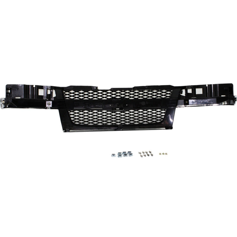 DURAFORCE Grille Assembly Textured Dark Gray 2 Piece Design For 2004-12 CHEVROLET COLORADO