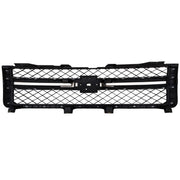 DURAFORCE Grille Assembly For 2011-14 Silverado 2500 HD Silverado 3500 HD Black and Chrome