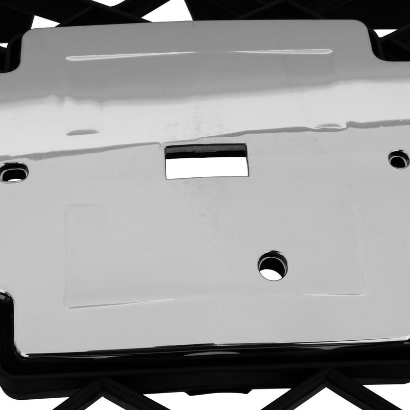 DURAFORCE Grille Assembly For 2011-14 Silverado 2500 HD Silverado 3500 HD Black and Chrome