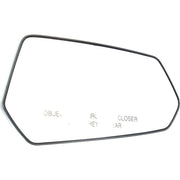 DURAFORCE Mirror Glass For 2010-2015 Chevrolet Camaro Passenger Side 92235873 GM1325190