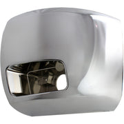 DURAFORCE Bumper End Cap Set For 07-12 Chevrolet Silverado 2500 HD 3500 HD Chrome Front