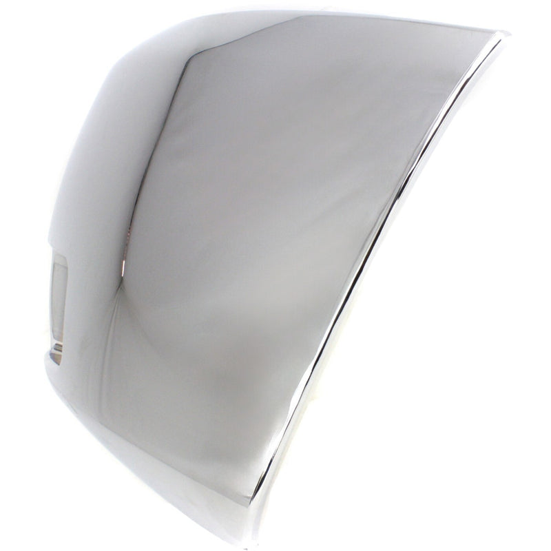 DURAFORCE Bumper End Cap Set For 07-12 Chevrolet Silverado 2500 HD 3500 HD Chrome Front