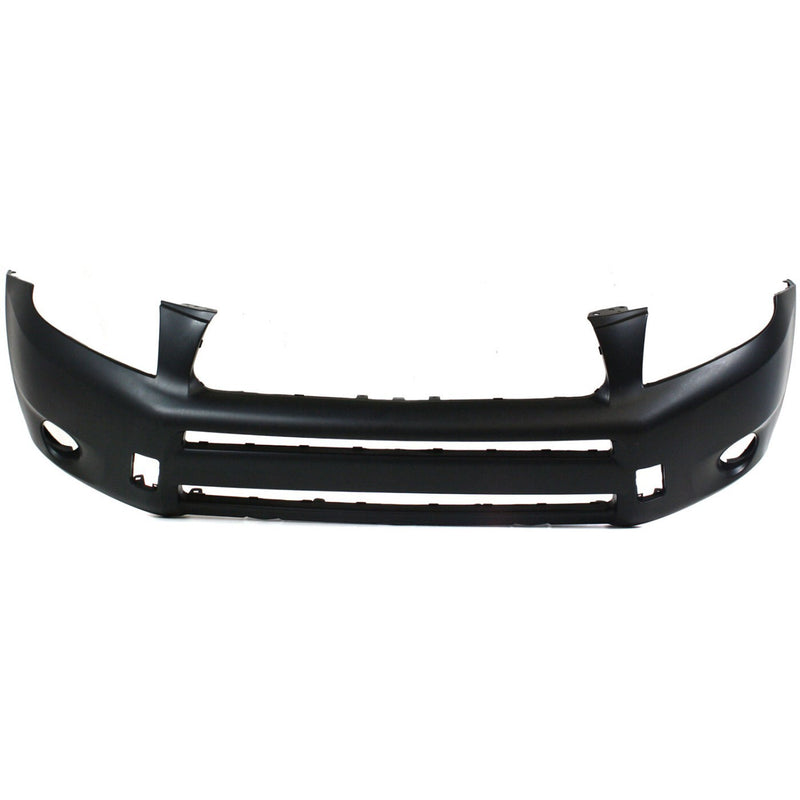 DURAFORCE Bumper Cover For 2006-2008 Toyota RAV4 Front Plastic Primed with Fog Light Holes