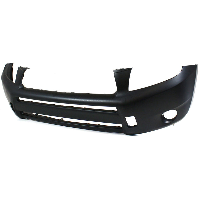DURAFORCE Bumper Cover For 2006-2008 Toyota RAV4 Front Plastic Primed with Fog Light Holes