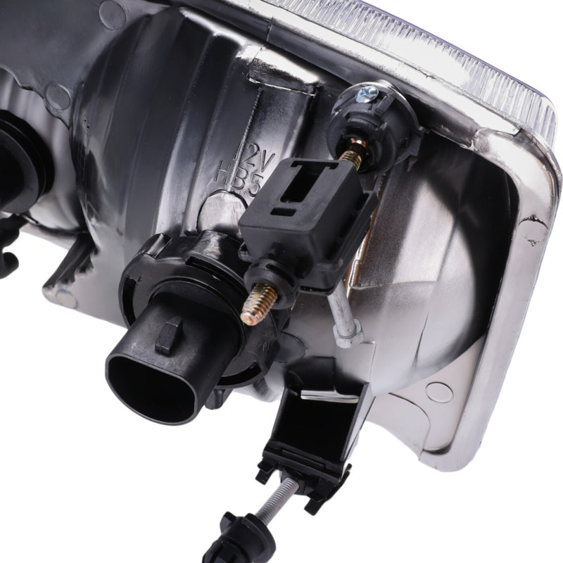 DURAFORCE LH RH Headlights For Ford Ranger 2001-2011 Halogen w/ Bulb/s w/ Turn Signal Bulb