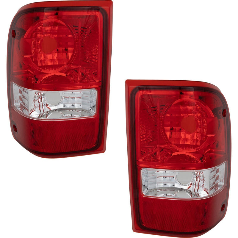DURAFORCE Tail Light Set For 06-11 Ford Ranger Pickup Left & Right 6L5Z13404A 6L5Z13405AA