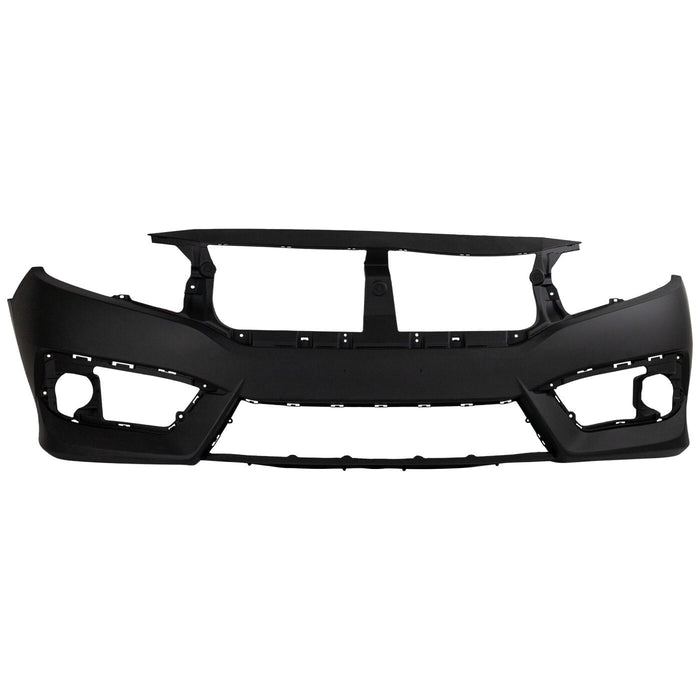 DURAFORCE Front Bumper Cover For 16-18 Honda Civic Si Model USA Built Vehicle Coupe Sedan